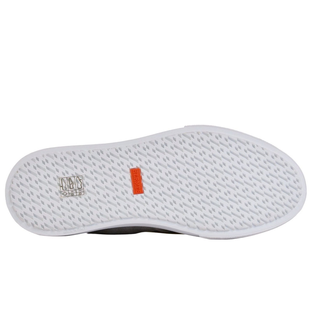 Hermes Enjoy Sneakers Leather Canvas Beige Brown — view 8