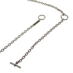Hermes Carrousel Necklace Metal Buffalo Horn Black Blue — view 6