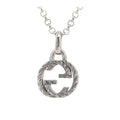 Gucci Interlocking Necklace AG 925 SV