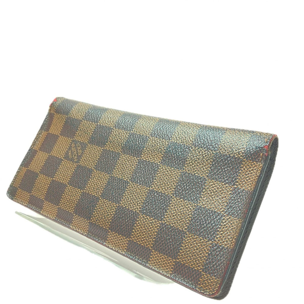 Louis Vuitton Bifold Long Wallet Damier Portefeuille Coin Purse — view 2