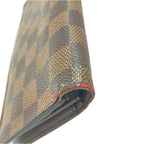 Louis Vuitton Bifold Long Wallet Damier Portefeuille Coin Purse — view 4