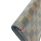Louis Vuitton Bifold Long Wallet Damier Portefeuille Coin Purse — view 5