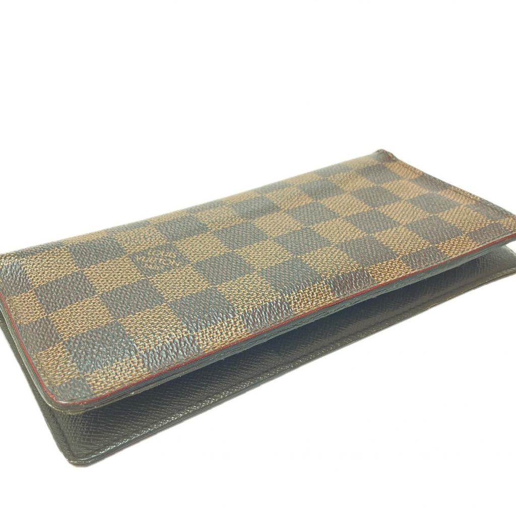 Louis Vuitton Bifold Long Wallet Damier Portefeuille Coin Purse — view 9