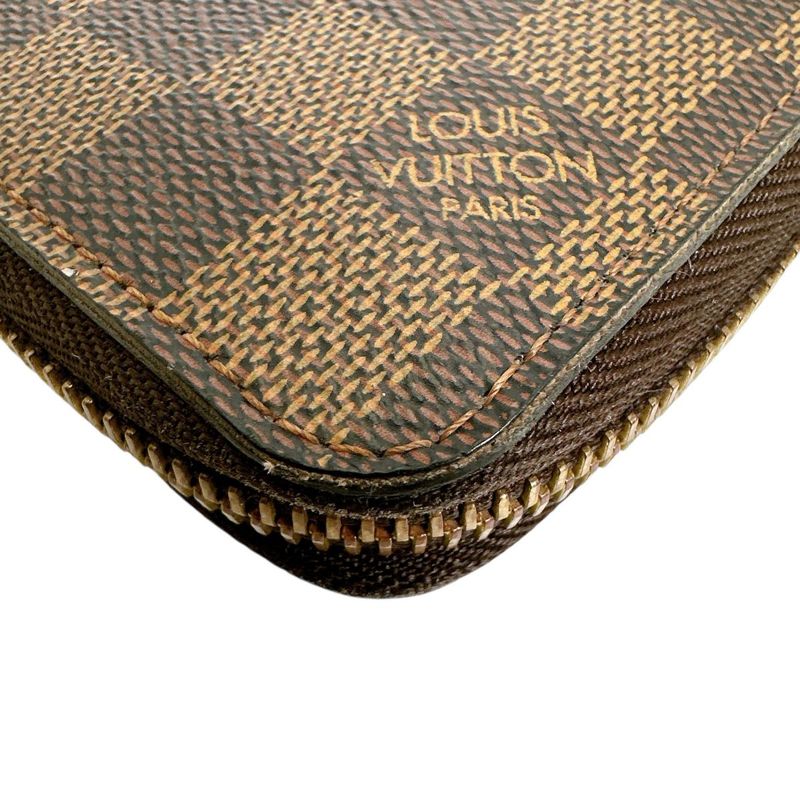 Louis Vuitton Damier Long Wallet Zippy — view 6