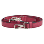 Prada Shoulder Strap Name Tag Clochette Key Padlock Set Pink Leather