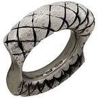 Bottega Veneta Intrecciato Ring Silver