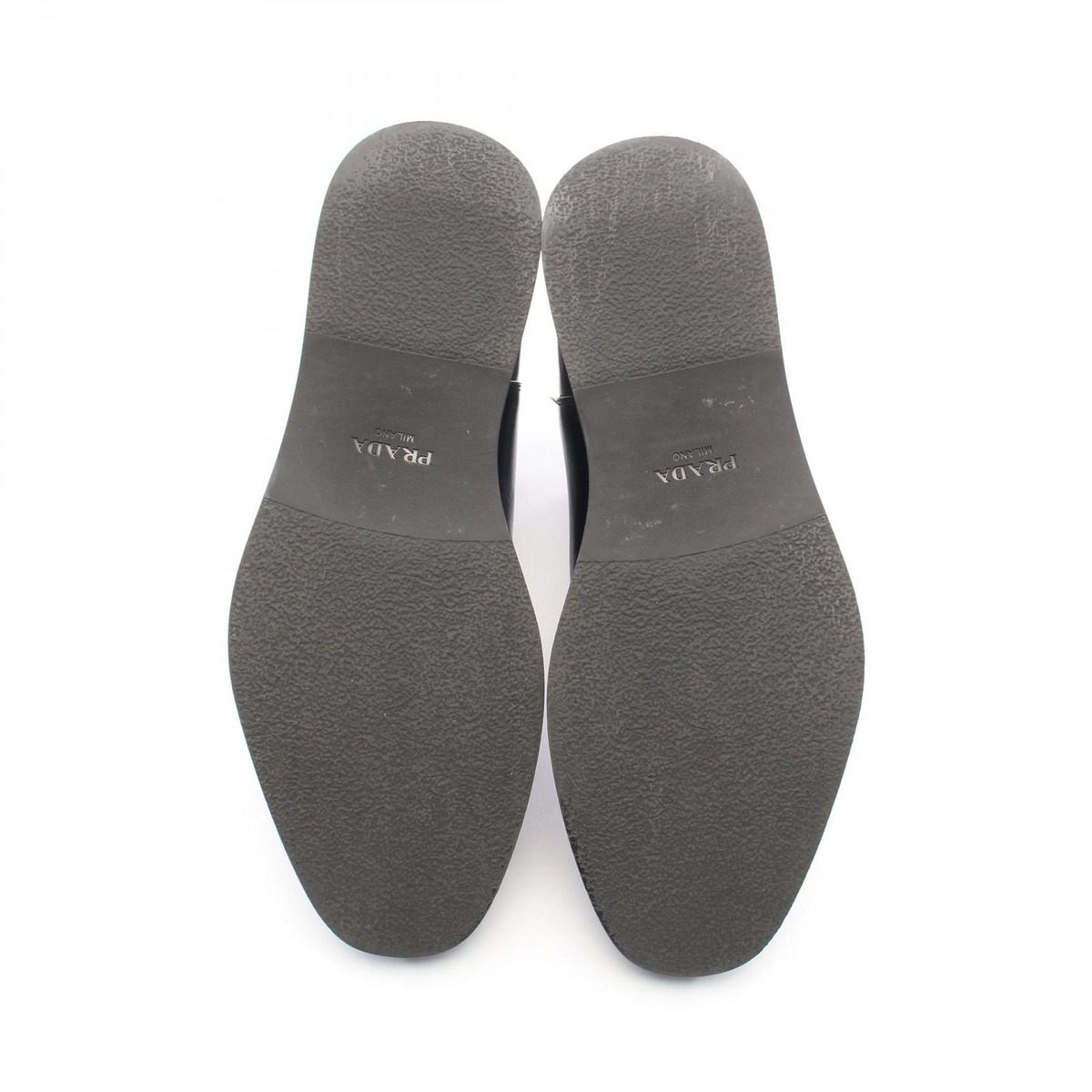 Prada Brushed Leather Chelsea Boots — view 4