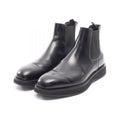 Prada Brushed Leather Chelsea Boots