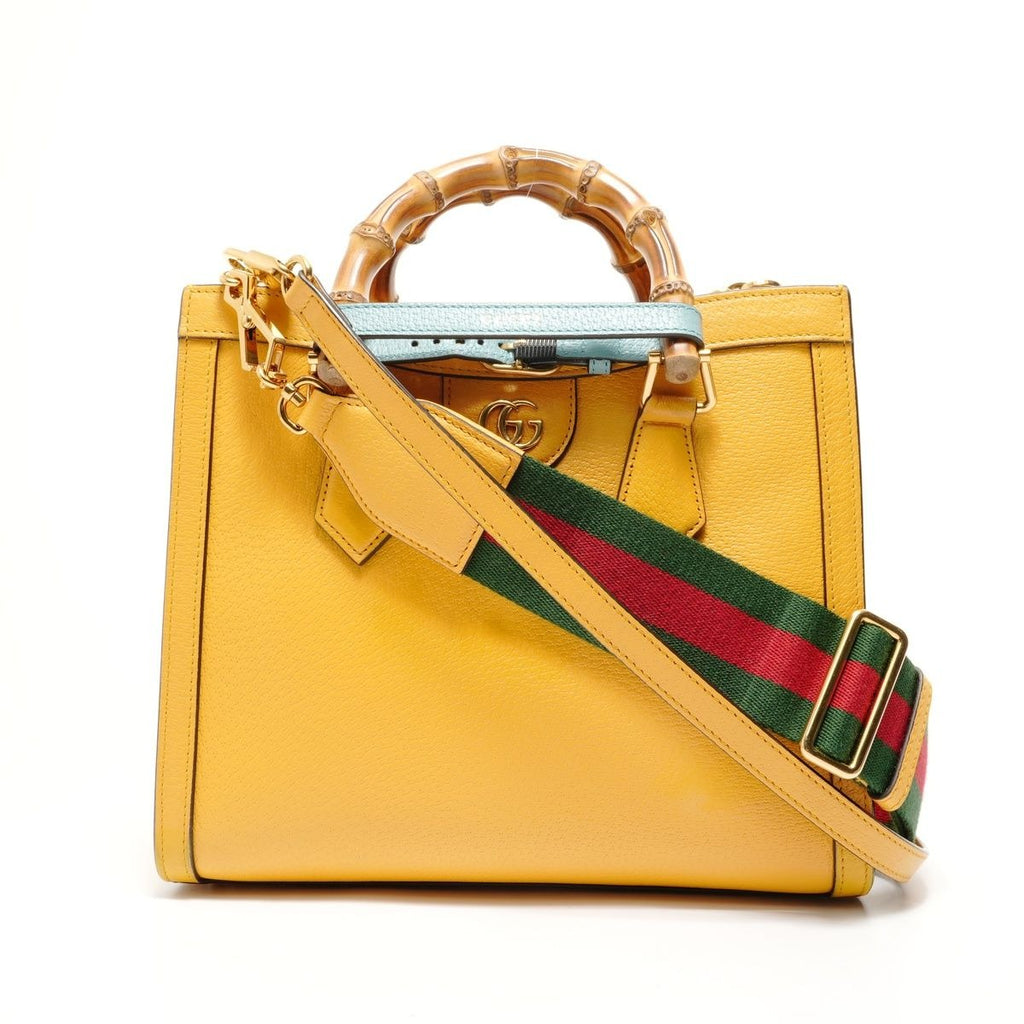 Gucci Handbag Diana Small Bamboo 3way