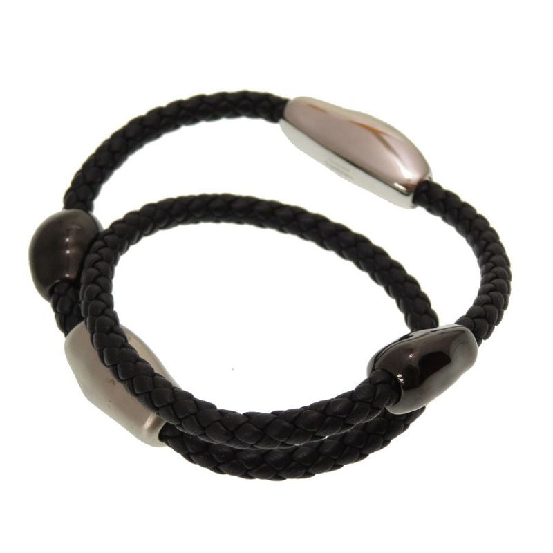 Hermes Wave Double Tour Dubreuil Vosuft Black Bracelet Accessory 0044