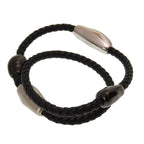 Hermes Wave Double Tour Dubreuil Vosuft Black Bracelet Accessory 0044