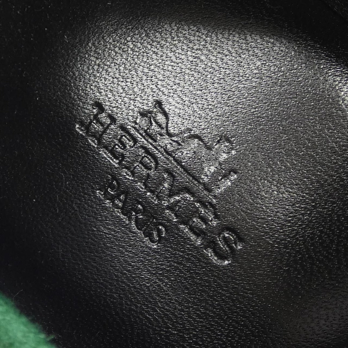 Hermes Paris Shoes Green 38 — view 6