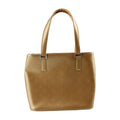 Louis Vuitton Stockton Handbag Leather Ambre Goldish Silver Hardware