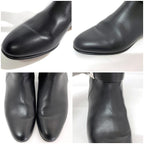 Hermes Short Boots Black Silver Hardware Kelly — view 9