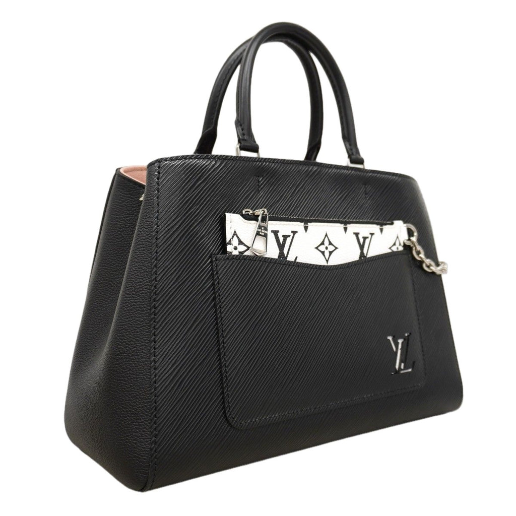 Louis Vuitton Handbag Epi Marelle Tote MM Noir 2-Way — view 2