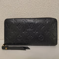 Louis Vuitton Zippy Wallet Monogram Empreinte Noir Black