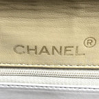 Chanel Big CC Logo Turnlock Chain Shoulder Bag Beige — view 9