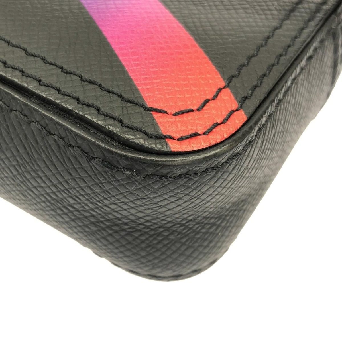 Louis Vuitton Taiga Rainbow Color Danube Messenger Bag — view 3