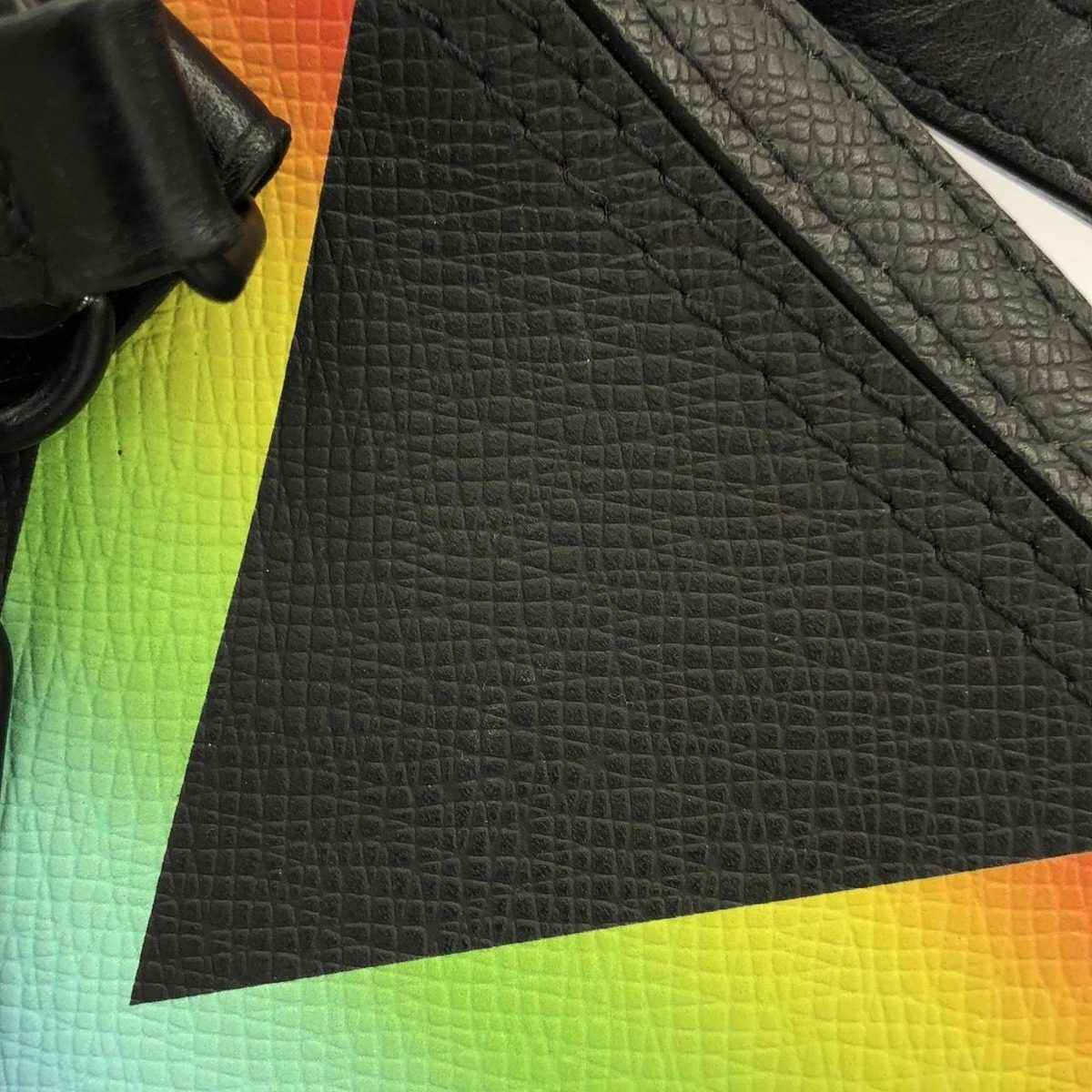 Louis Vuitton Taiga Rainbow Color Danube Messenger Bag — view 4
