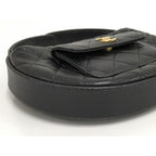 Chanel Handbag Caviar Leather Quilted Gold Hardware Black Ap3467 — view 4