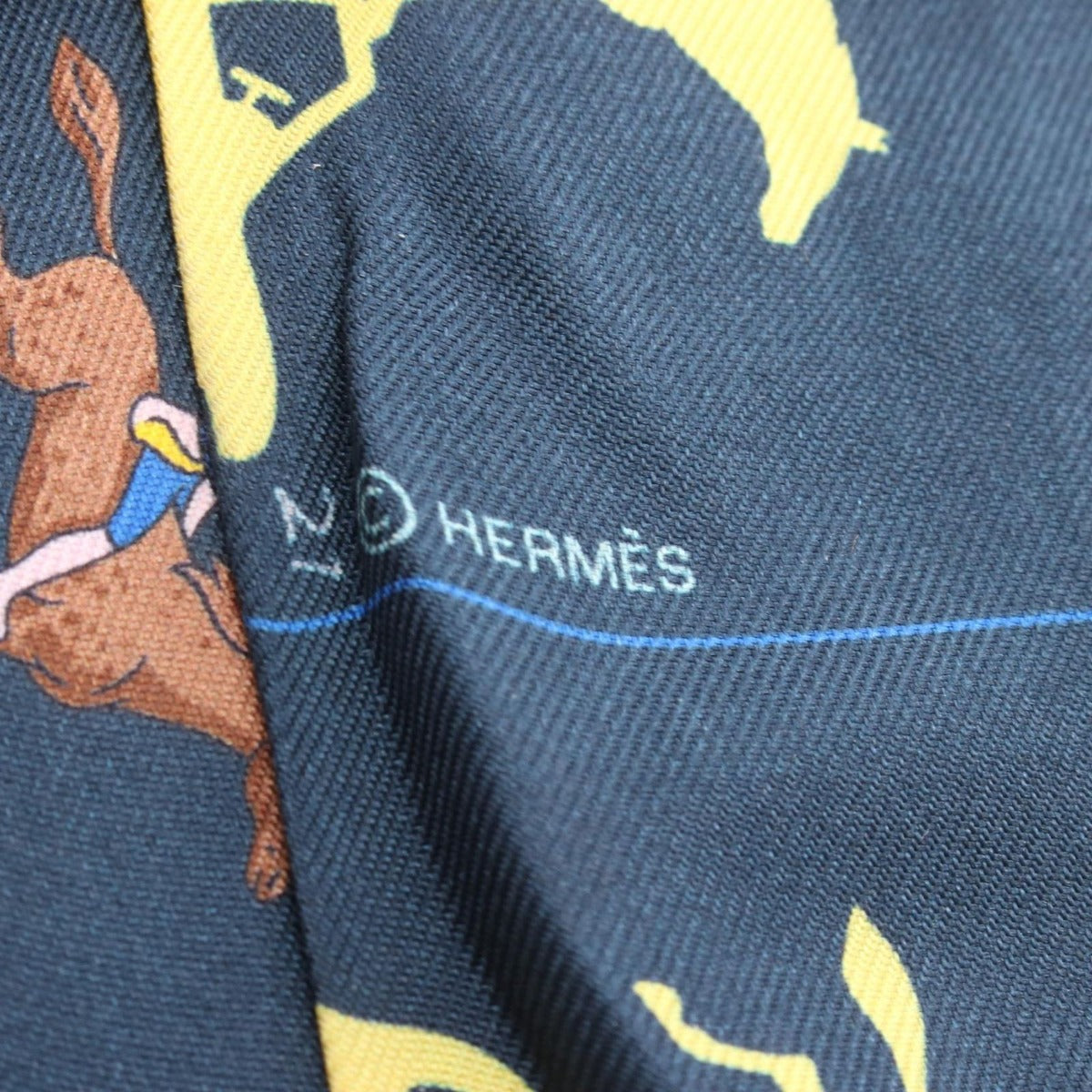 Hermes Scarf Twill Parade Silk — view 4