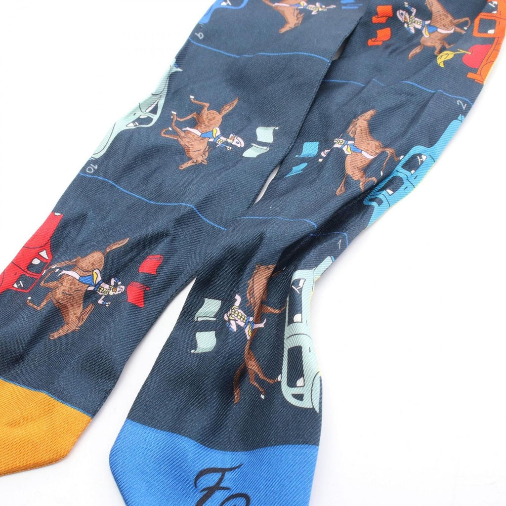 Hermes Scarf Twill Parade Silk — view 6