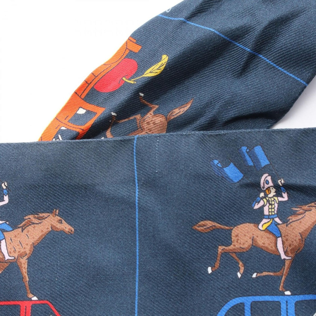 Hermes Scarf Twill Parade Silk — view 7