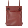 Hermes Aline Mini Shoulder Bag Vosuift Rouge Ash Red With Silver