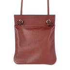 Hermes Aline Mini Shoulder Bag Vosuift Rouge Ash Red With Silver
