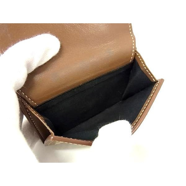 Dior CD Diamond Trifold Wallet Coin Purse Billfold Card Holder — view 6