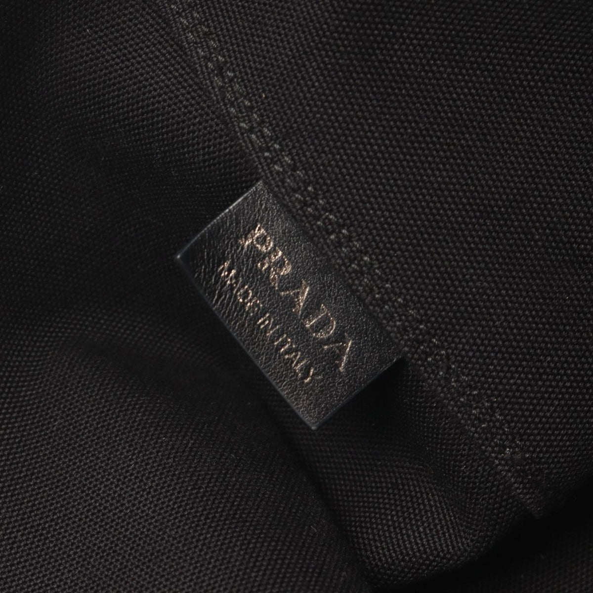 Prada Tote Denim City Calf Black 2-Way — view 4
