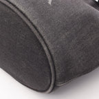 Prada Tote Denim City Calf Black 2-Way — view 7