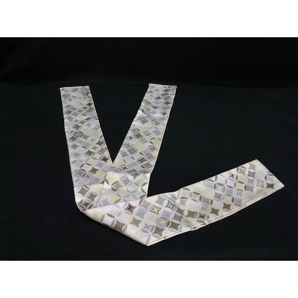 Louis Vuitton Ribbon Scarf Band Multicolor 100% Silk — view 3