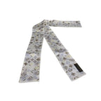 Louis Vuitton Ribbon Scarf Band Multicolor 100% Silk