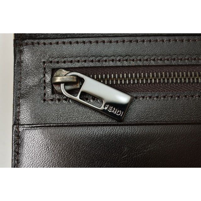 Fendi Wallets Long Wallet FF Logo Zucca Beige Brown 8 M0010 00 Ny2 — view 7