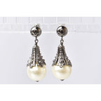Chanel Pearl Motif Coco Mark Gunmetal — view 3