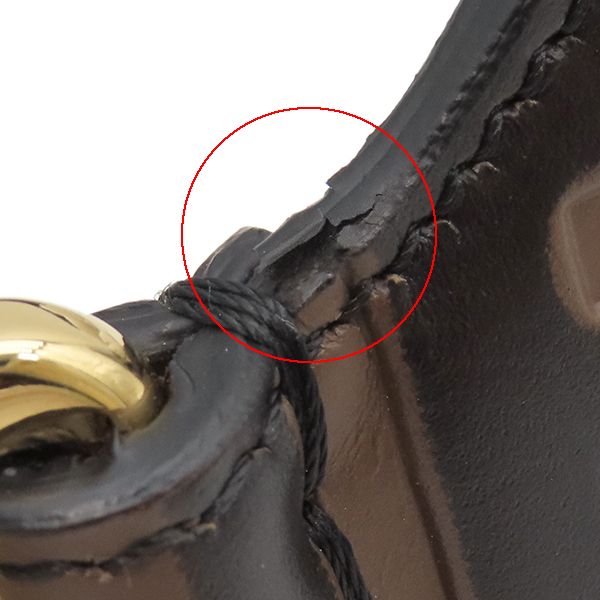 Fendi Shoulder Strap You Leather Brown and Black Gold Hardware Zucca Pattern — view 6