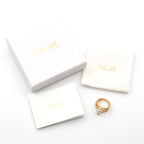 Christian Dior Ring Gold Logo Pearl — view 9