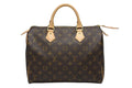 Louis Vuitton Speedy 30 Handbag Monogram Canvas Brown
