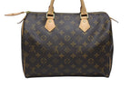 Louis Vuitton Speedy 30 Handbag Monogram Canvas Brown — view 3