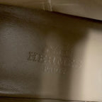 Hermes Saint Germain Boots Short Shoes Leather Brown Silver Kelly Hardware — view 7