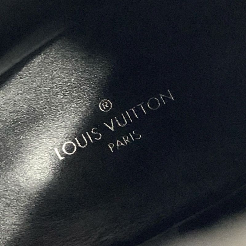 Louis Vuitton Laurie Line Monogram Boots Short Shoes Leather Suede Black — view 7