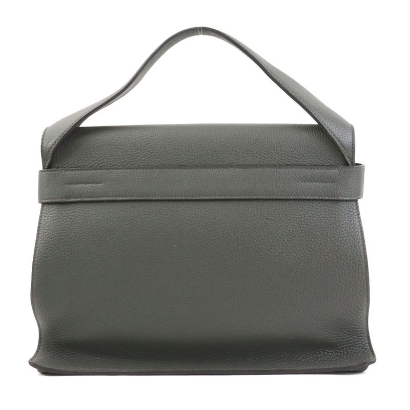 Hermes Handbag Ettri Taurillon Olive Belt — view 3