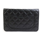 Chanel Chain 2.55 Lambskin Black Wallet — view 2