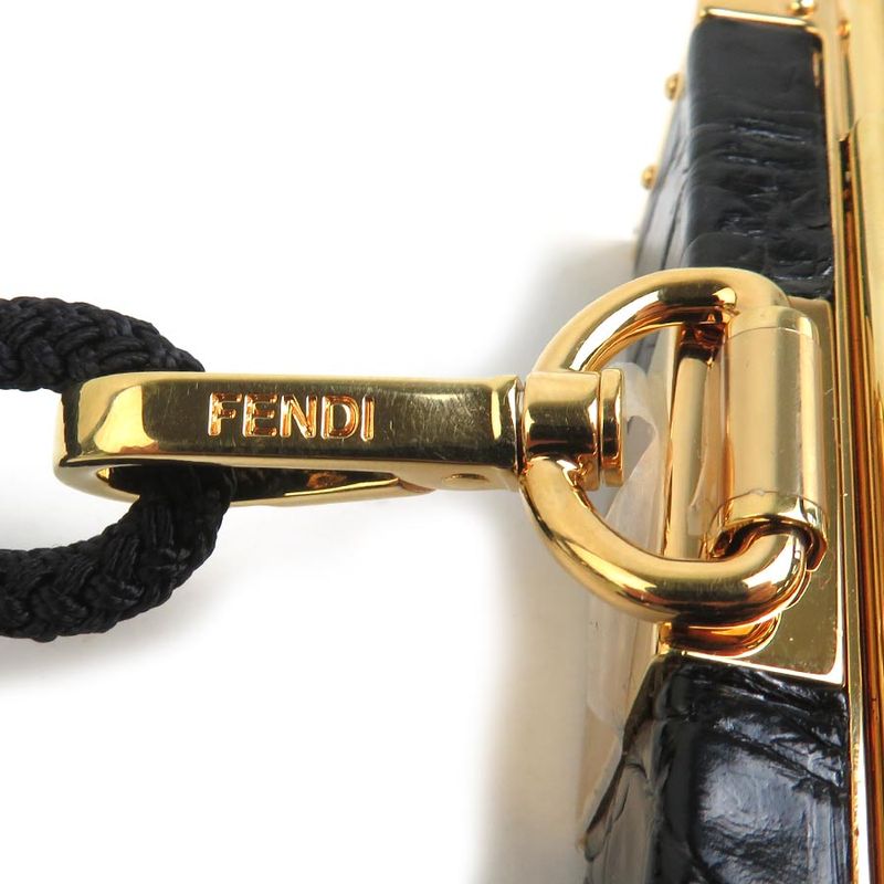 Fendi Tech Accessories Ledger Nano Baguette Wallet Holder — view 8