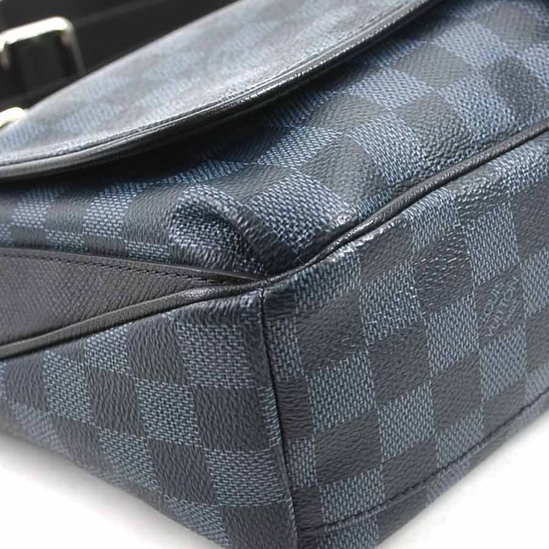 Louis Vuitton Shoulder Bag Damier Cobalt Match Point Messenger — view 7