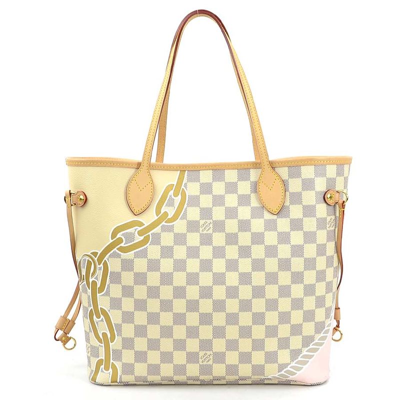 Louis Vuitton Handbag Nautical Damier Azur Neverfull MM — view 3