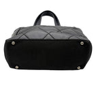 Chanel Tote Paris Biarritz PM Black Silver 3420 — view 9