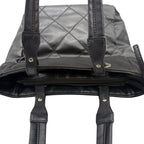 Chanel Tote Paris Biarritz PM Black Silver 3420 — view 6
