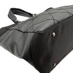 Chanel Tote Paris Biarritz MM Black Silver 3421 — view 9